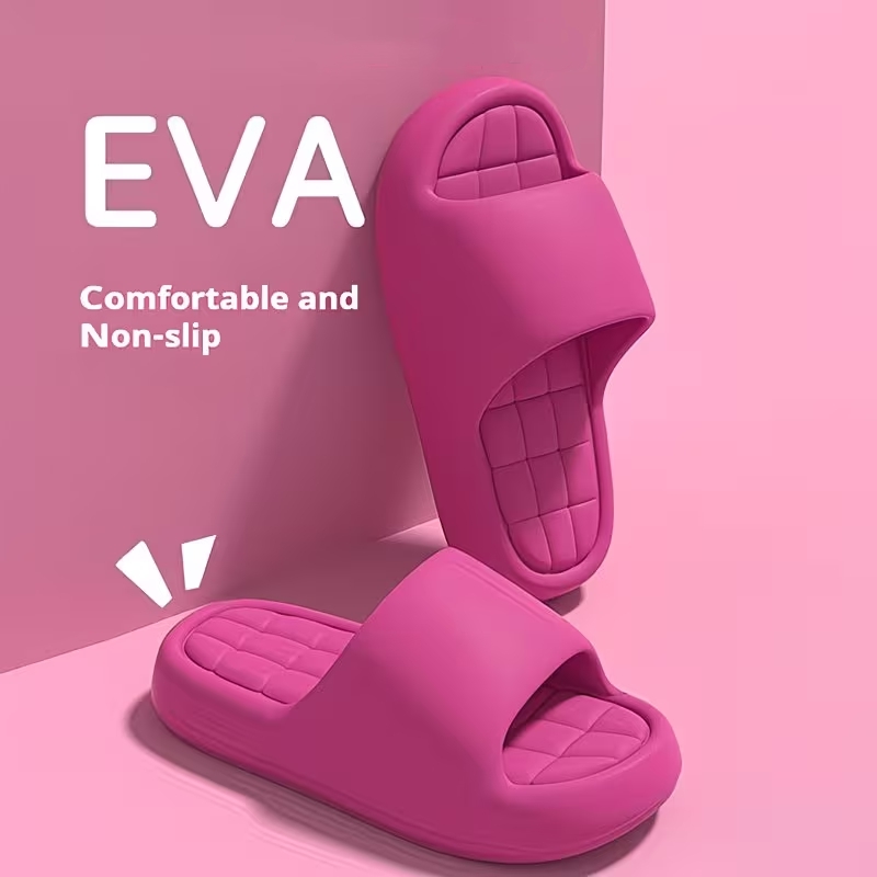 Men Shoes On Sale - 女性の夏のスリッパ浴室シャワーシューズ厚いソフトソールノンスリップハウススリッパ男性ファッション軽量ビーチサンダル