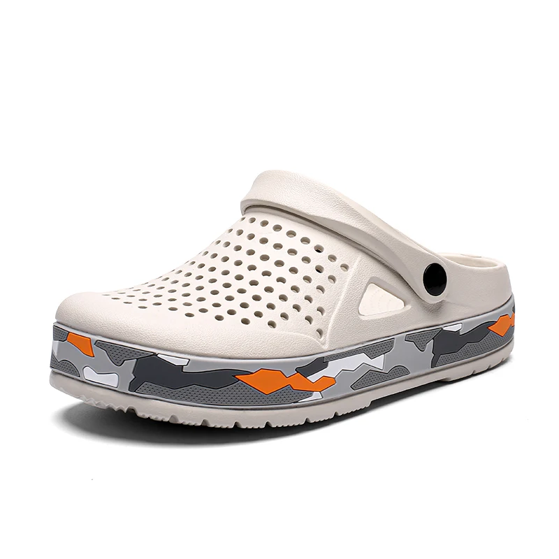 Men'S Shoes With Support - 夏の男性の靴下駄スリッパ男性ガーデンフラットサンダルプラットフォームサンダル男の水の靴男性スニーカー屋外ホームスリッパ