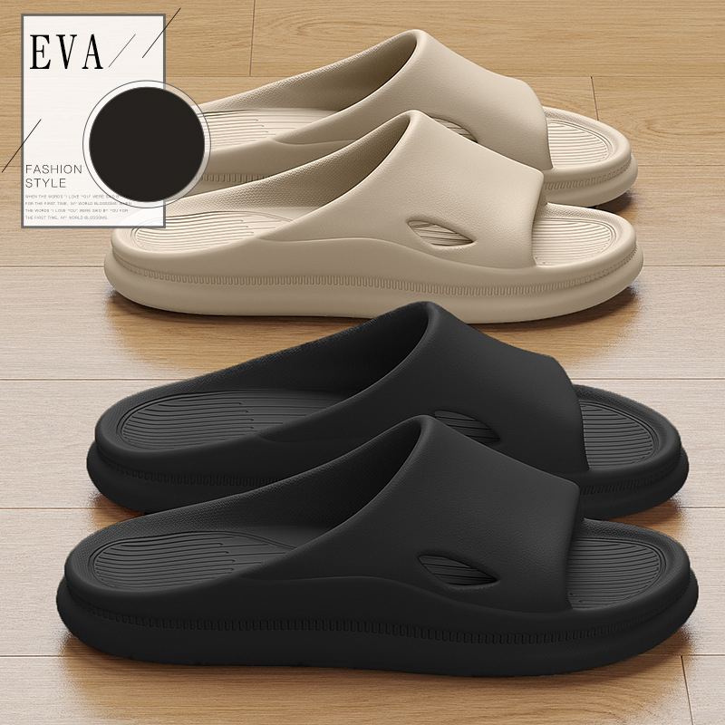 Men Shoes On Sale - 静音サマースリッパ 通気性抜群 バスルームサンダル 防臭 滑り止め 室内/屋外兼用スライド