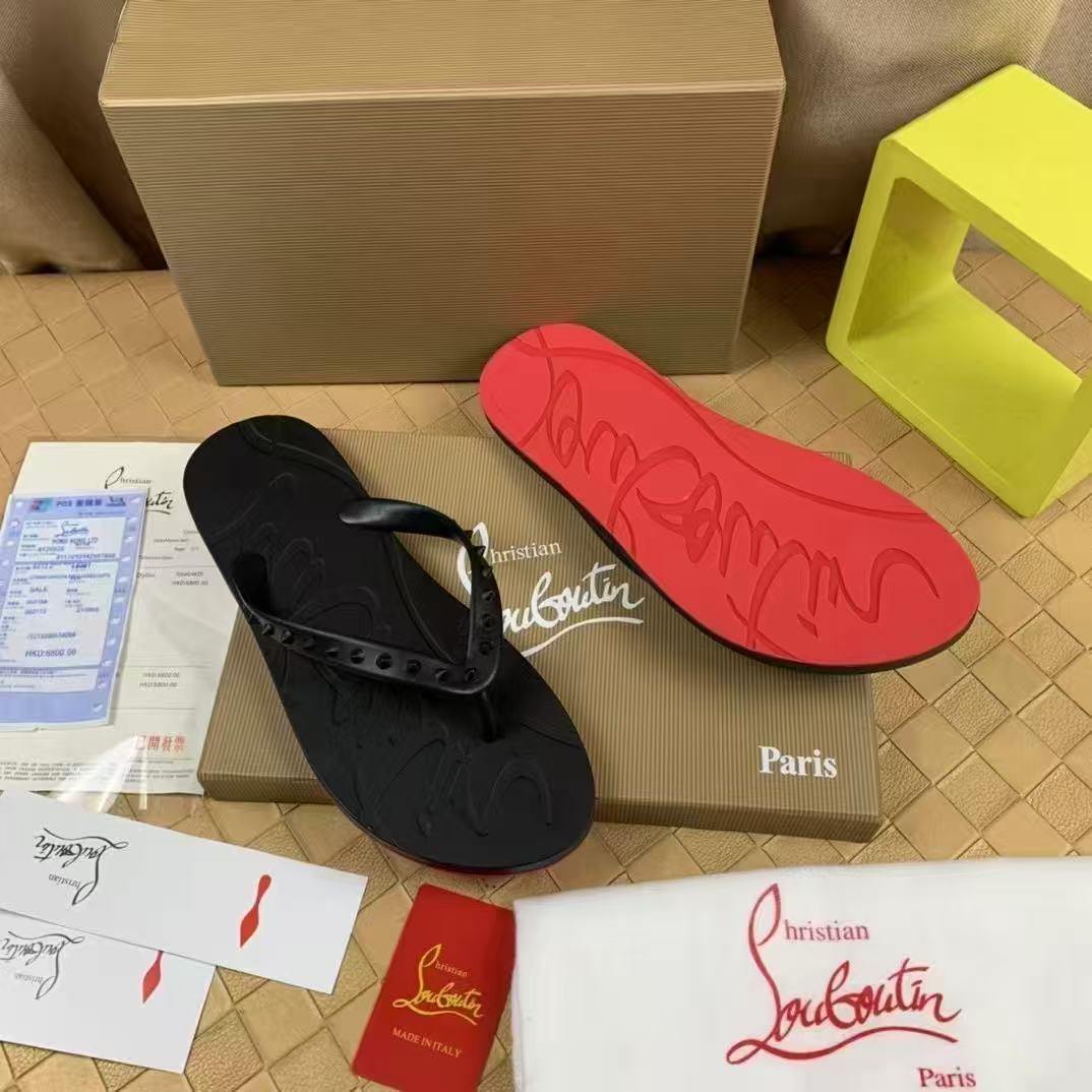 Men Shoes Red Tape - メンズ新作夏用レッドソールビーチサンダル、ファッショントレンドレザーカジュアルアウトドアサンダル（男性用）