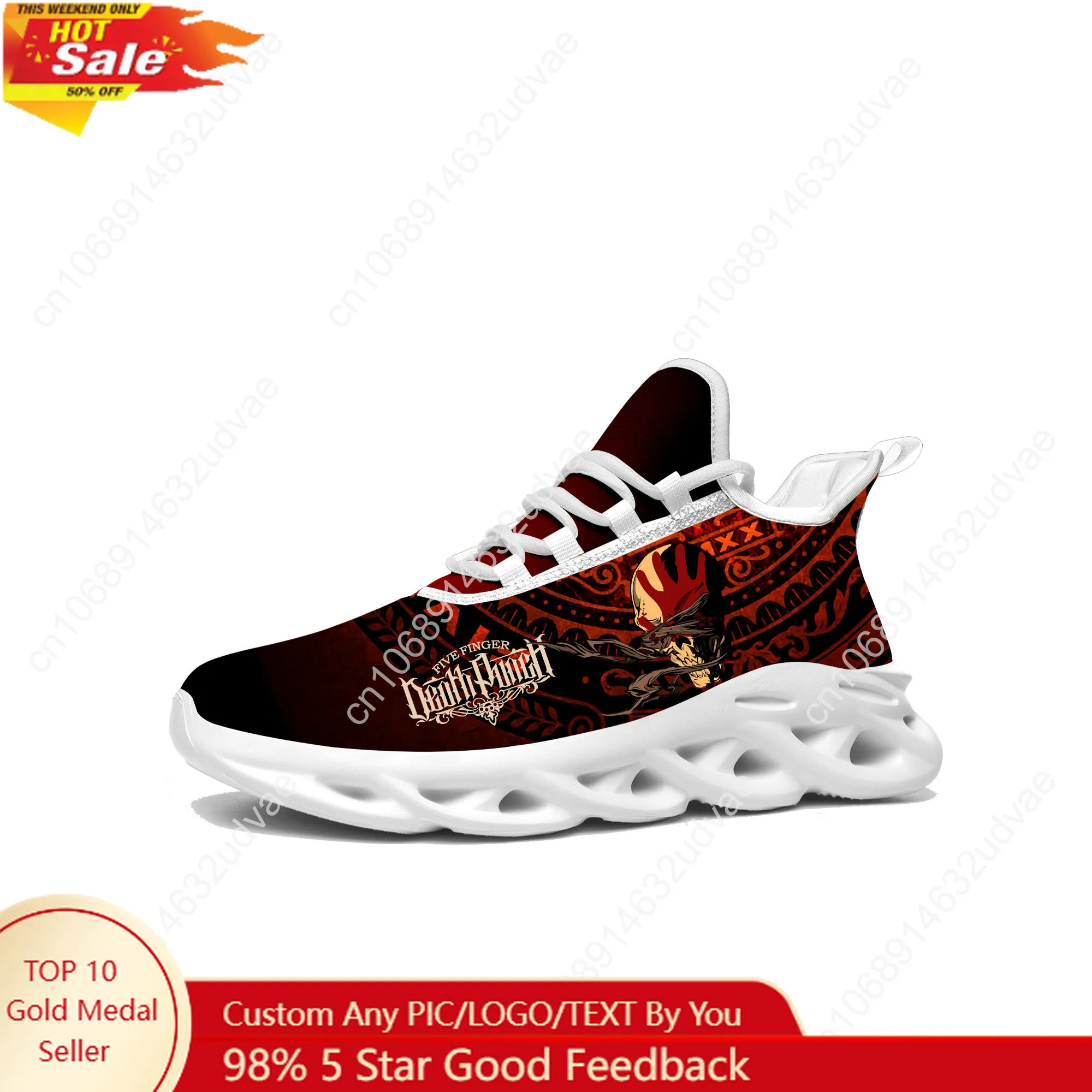 Men Shoes Running - ファイブフィンガーデスパンチスポーツスニーカーメンズレディースランニングシューズスニーカーレースアップメッシュフットウェアオーダーメイドシューズホワイト