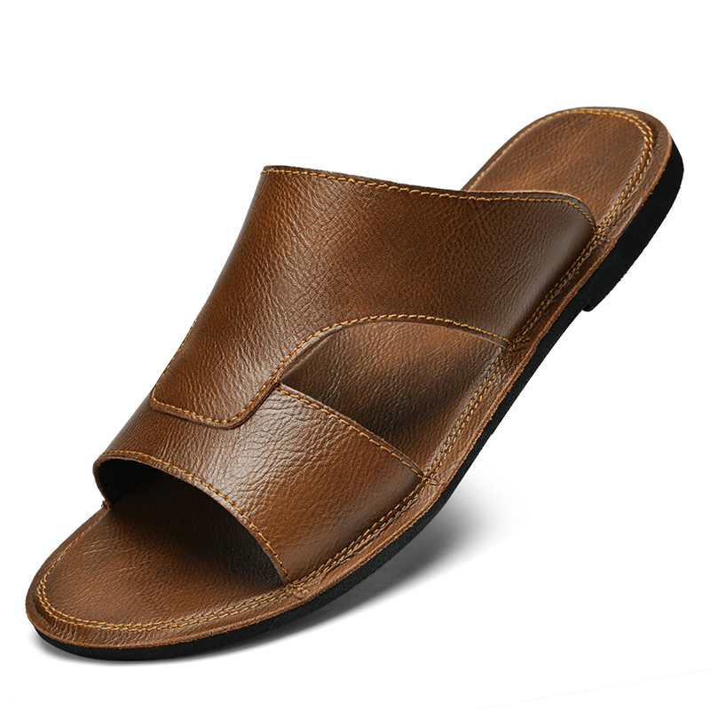 Men Shoes Black - メンズ ブラック ブラウン フラットヒール PU アウトドア