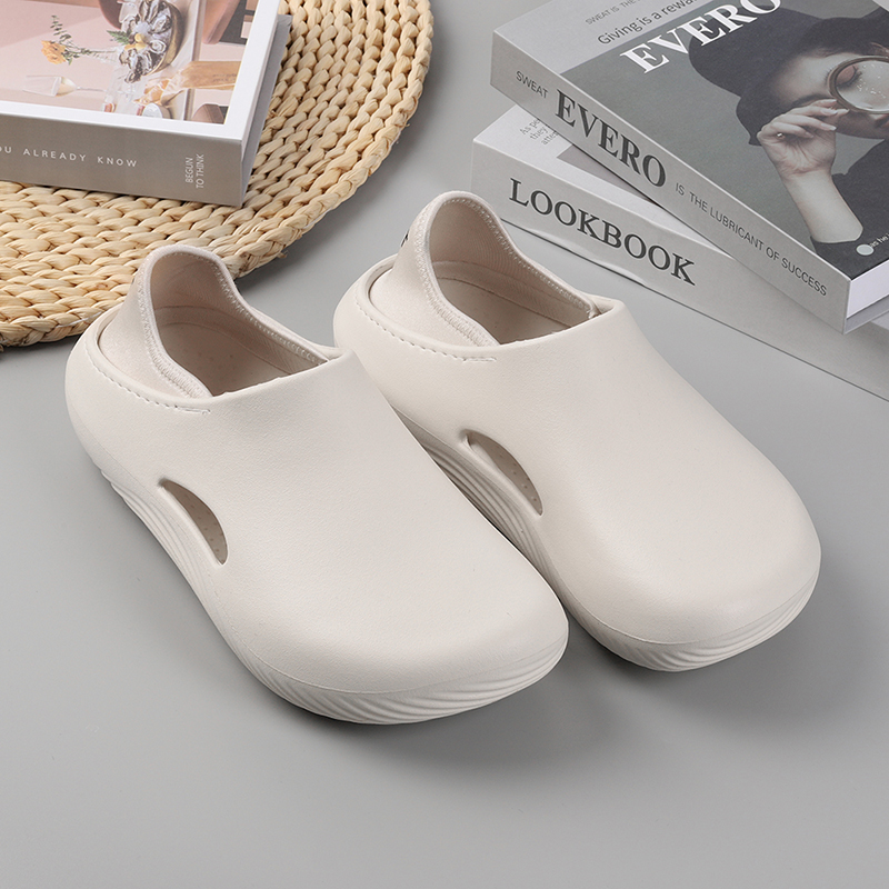 男性スリッパ防水アンチスキッドシェフ靴通気性スリップオンカジ - Men'S Shoes Dress Casual のレビューと価格