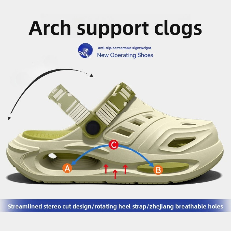 アーチサポート付きレイヤードパーフォレイテッドシューズ、メン - Men'S Shoes With Support のレビューと価格
