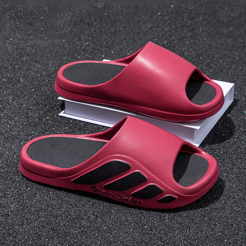 メンズスポーツスライドサンダル 夏用 - 厚底滑り止めアウト - Men Shoes On Sale のレビューと価格