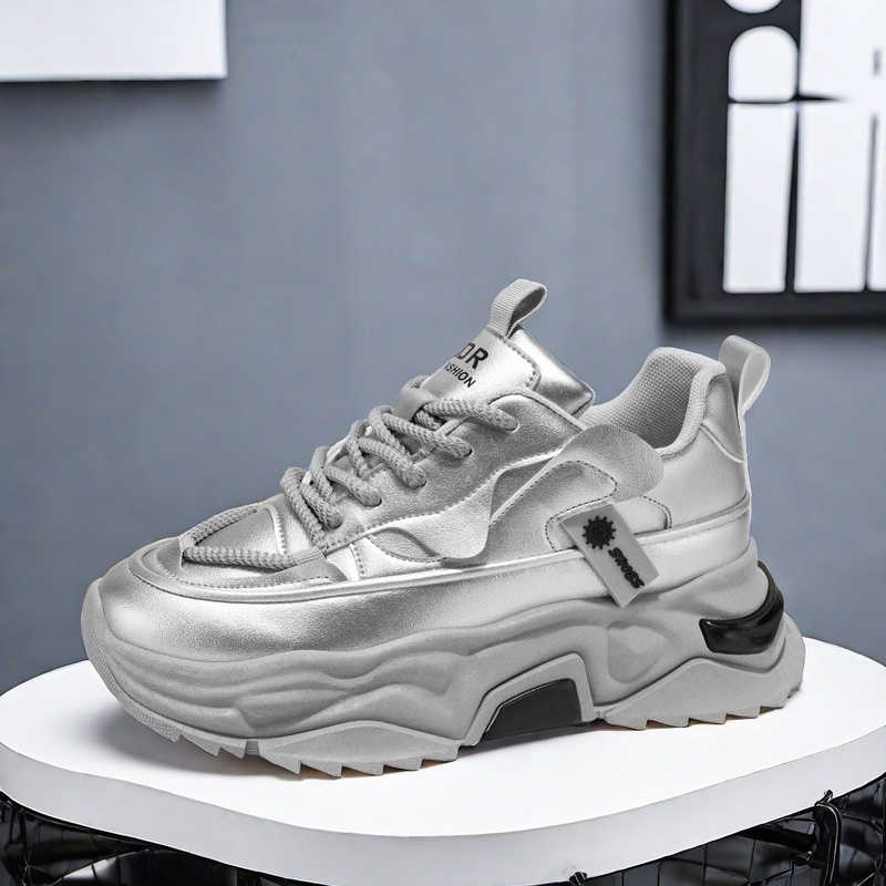 ブラック プラットフォーム テニス メンズ スポーツ ウーブ - Men Shoes Black のレビューと価格