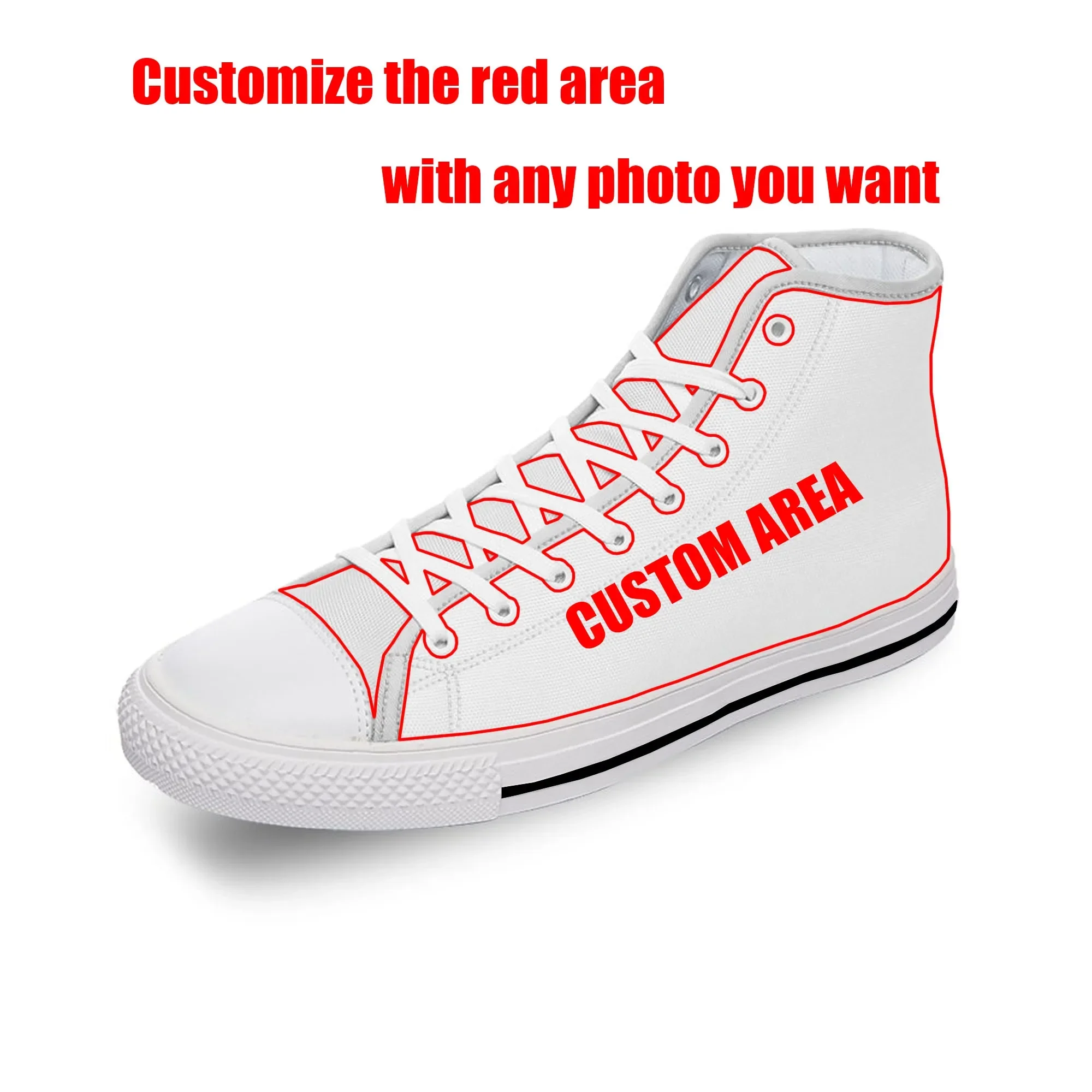 レッドボールハイトップスニーカーホット漫画ゲームメンズレディ - Men Shoes Red のレビューと価格