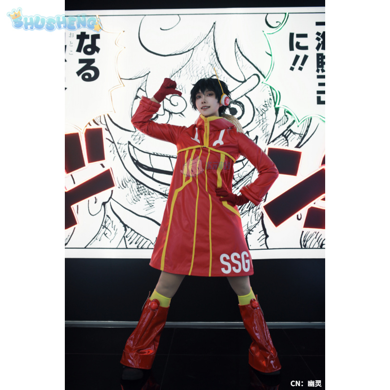 モンキー・D・ルフィ エッグヘッド コスプレ衣装 アニメ ワ - Men Shoes Red のレビューと価格