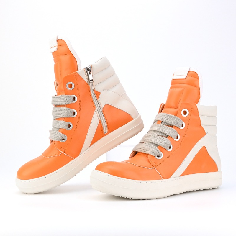 高品質カジュアルスニーカー男性用ファッション厚底ハイカットメ - Men Shoes On Sale のレビューと価格