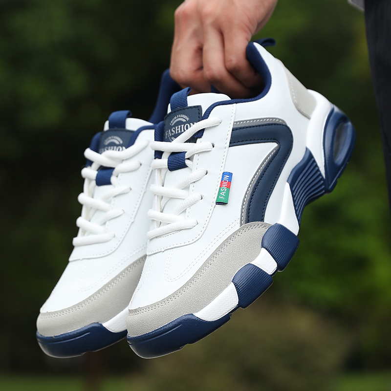 2026 新しいメンズクッションカジュアルスニーカーブラック - Men'S Shoes Black And White のレビューと価格