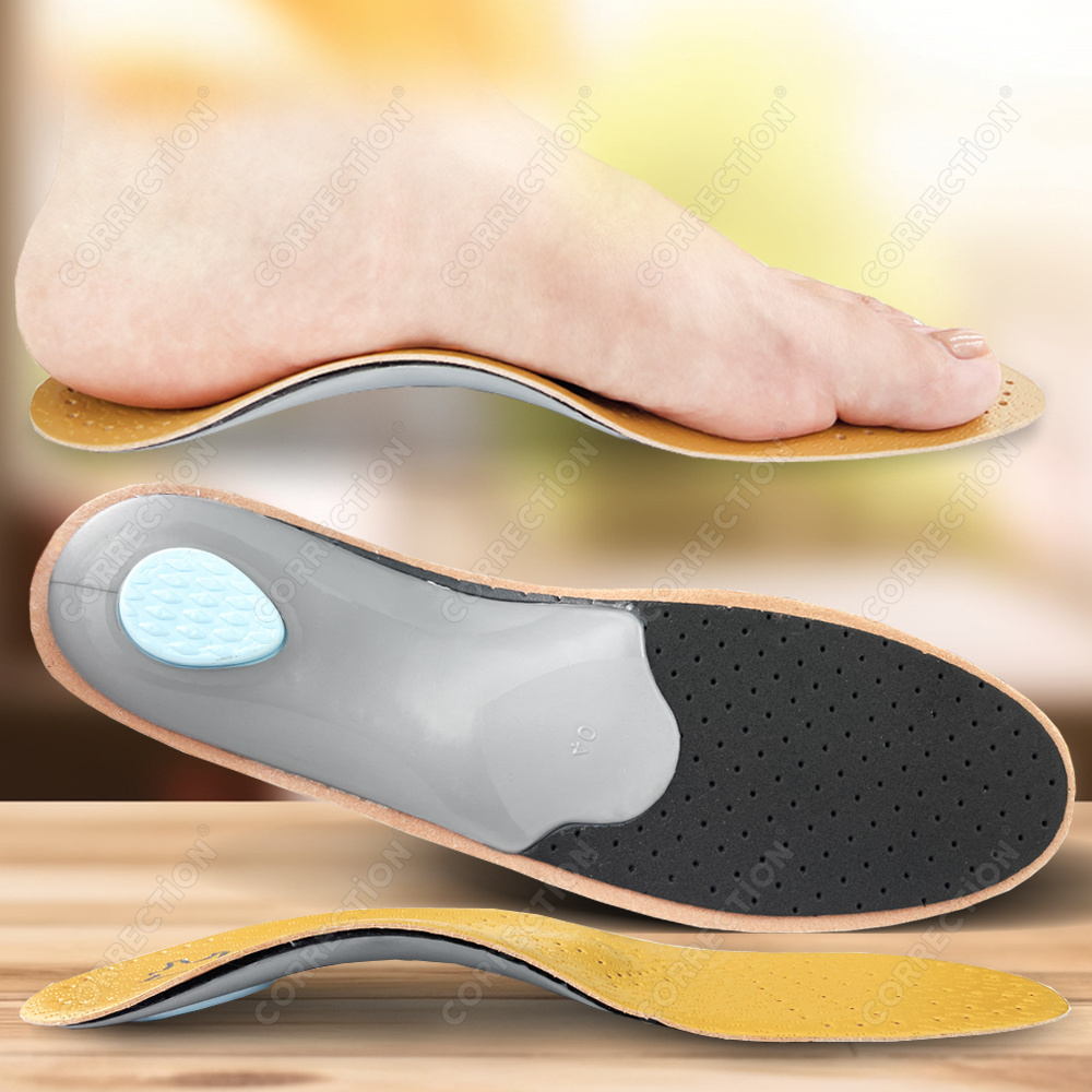 革製整形外科用インソール アーチサポート 足底筋膜炎インソー - Men'S Shoes Plantar Fasciitis のレビューと価格