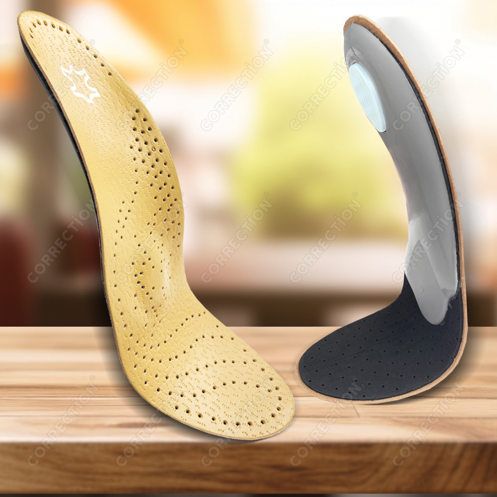 革製整形外科用インソール アーチサポート 足底筋膜炎インソー - Men'S Shoes Plantar Fasciitis のレビューと価格
