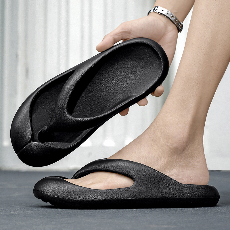 夏のメンズスリッパソフトフリップフロップ屋内屋外快適なスライ - Men'S Shoes Dress Casual のレビューと価格