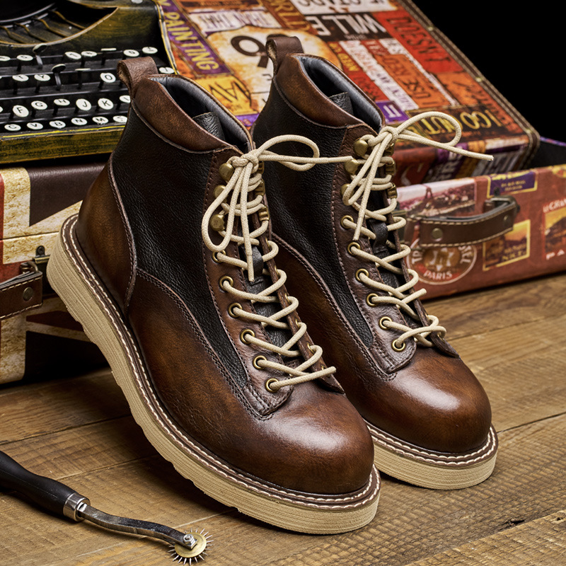 手作りメンズアンクルオックスフォードブーツ高級本革 2026 - Men Shoes Oxford のレビューと価格
