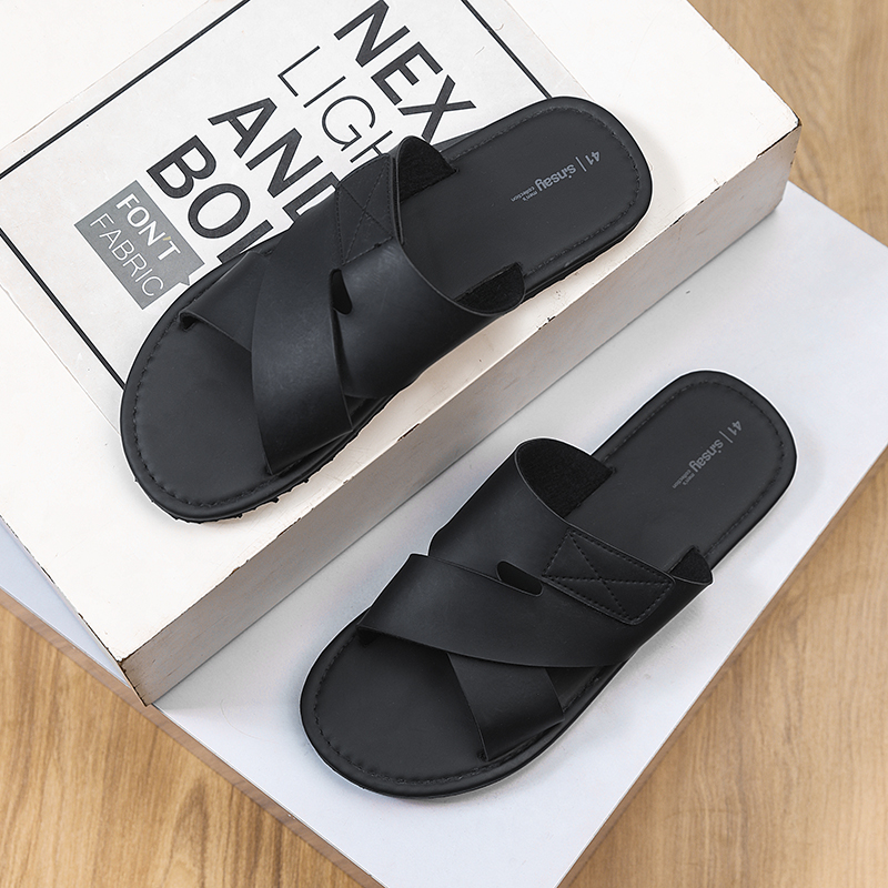 メンズスリッパ 2026 新しい夏のレジャー韓国ファッション - Men Shoes On Sale のレビューと価格
