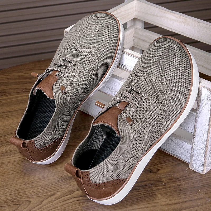 新しい通気性ワイドつま先シューズソフトメンズワイドカジュアル - Minimalist Barefoot Shoe のレビューと価格