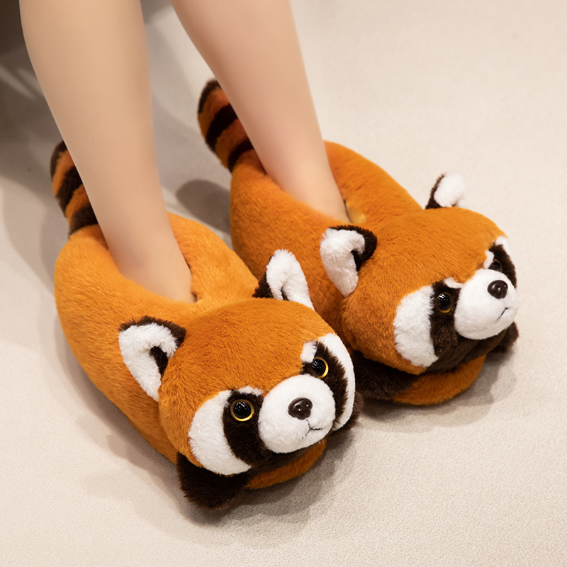 ハイランド牛レッサーパンダぬいぐるみスリッパキツネオレンジぬ - Men Shoes Red Tape のレビューと価格