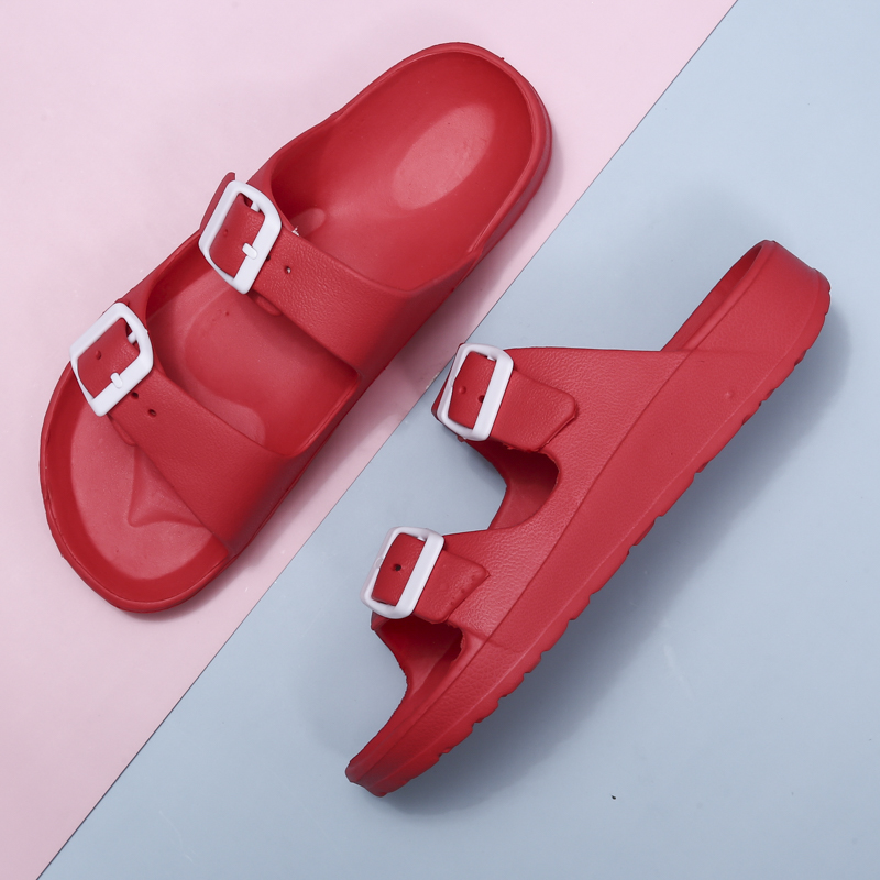 ハウススリッパ 軽量で調節可能なEVAサンダル、ダブルストラ - Men Shoes On Sale のレビューと価格