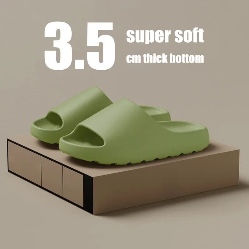 ココナッツスリッパ クラウド厚底サンダル 夏のおしゃれ ソフ - Men Shoes On Sale のレビューと価格