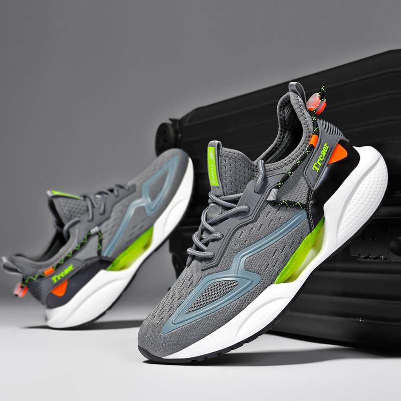 プラットフォームメンズスニーカーストリートスタイルの靴男性ス - Men'S Shoes Good For Running のレビューと価格