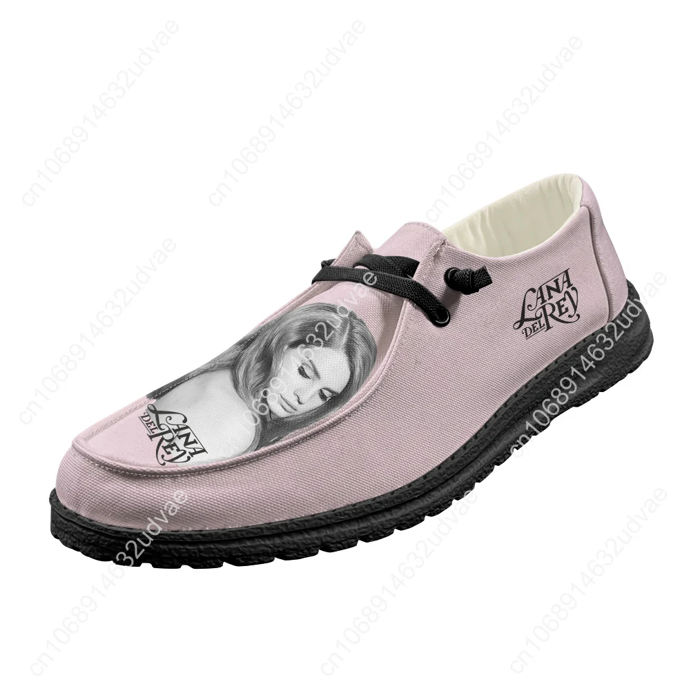 ラナ・デル・レイ歌手ローファー男性女性ユースカジュアルシュー - Men Shoes Black のレビューと価格