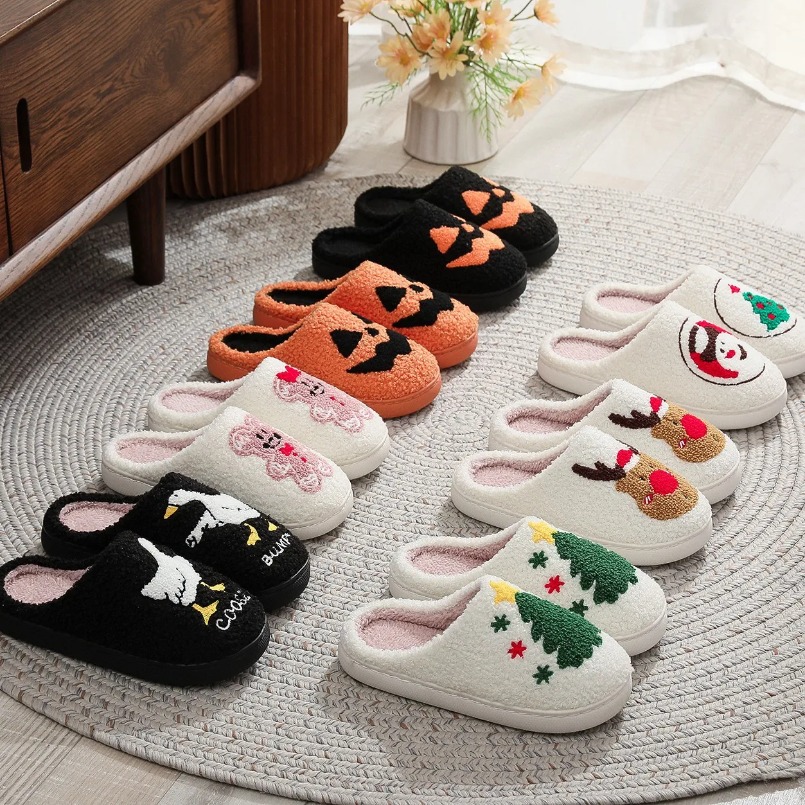 サメ型冬用あったかスリッパ レディース 猫の足 かわいい漫画 - Men'S Shoes With Support のレビューと価格