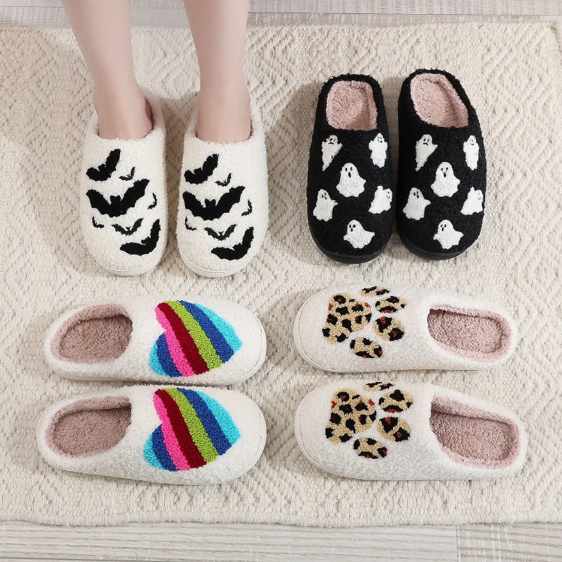 サメ型冬用あったかスリッパ レディース 猫の足 かわいい漫画 - Men'S Shoes With Support のレビューと価格