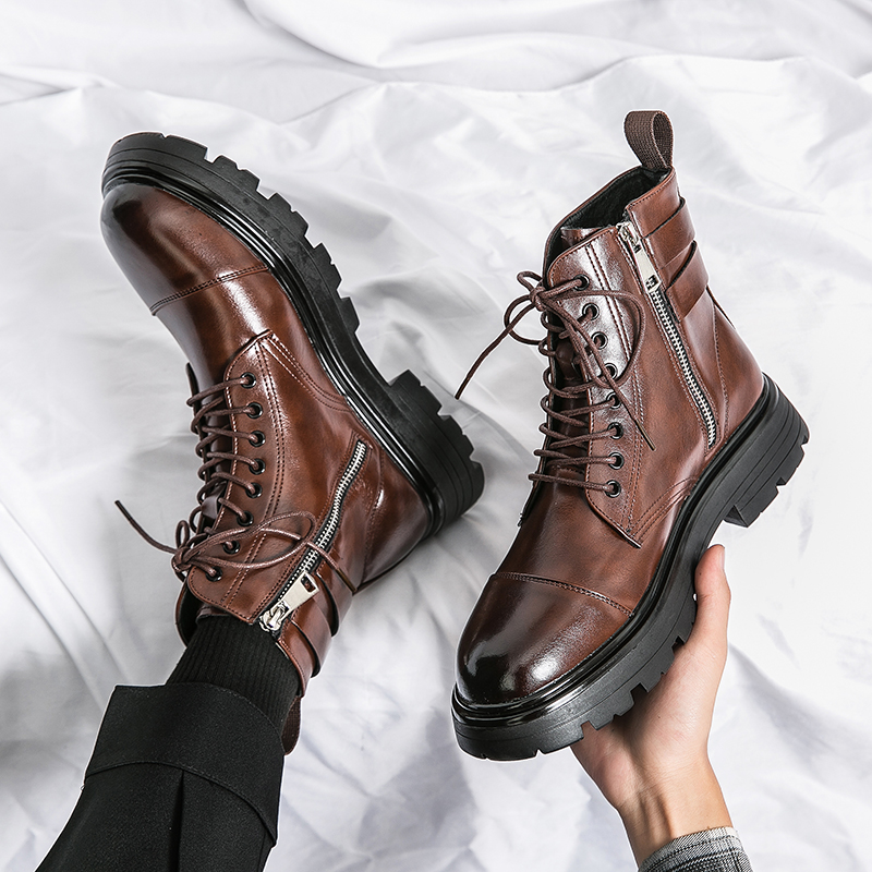 ブランドメンズネイキッドブーツファッションシンプルカジュアル - Men Shoes Oxford のレビューと価格