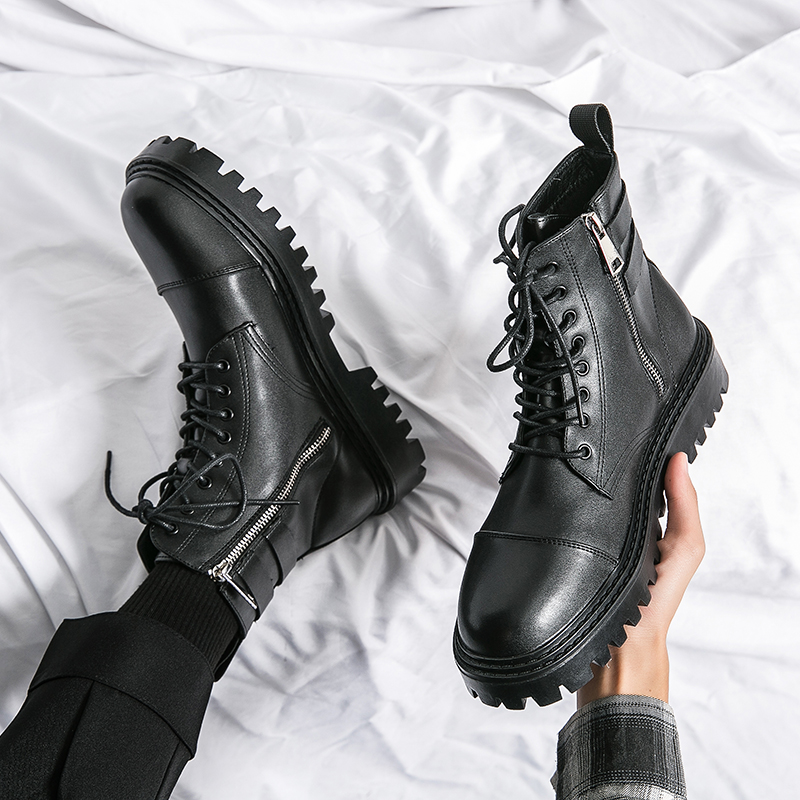 ブランドメンズネイキッドブーツファッションシンプルカジュアル - Men Shoes Oxford のレビューと価格
