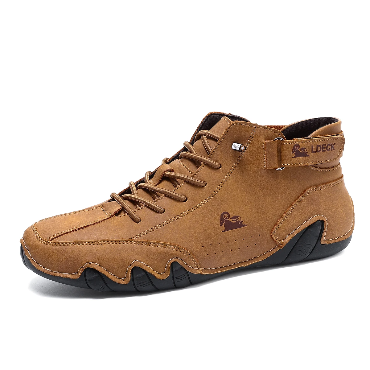 メンズ本革靴アンクルブーツ 2026 男性スニーカー屋外ライ - Men'S Shoes With Support のレビューと価格