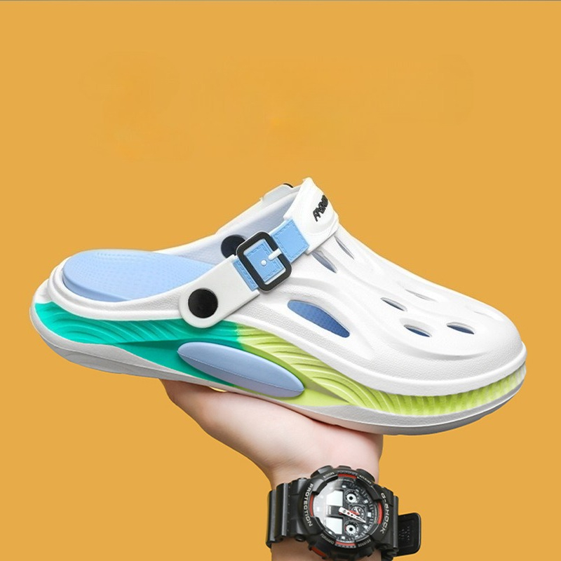 メンズサマー快適ビーチサンダル男性用フリップフロップ屋外厚底 - Men'S Shoes Dress Casual のレビューと価格