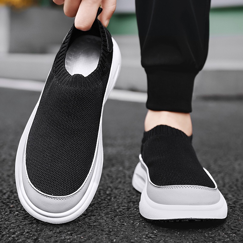 2025年新作 メンズシューズ 通気性メッシュ キャンバスシ - Men Shoes Running のレビューと価格