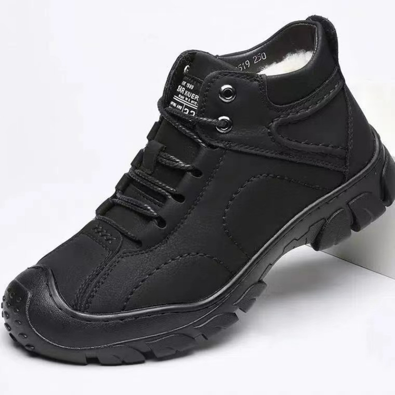 メンズブーツ レースアップ アンクルブーツ 新作 冬用 プラ - Men Shoes Office のレビューと価格