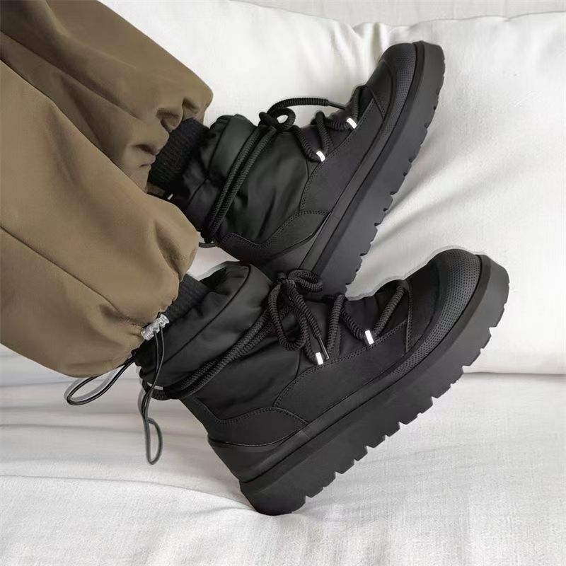 デザイナー新作メンズスノーブーツ冬用ハイカットアンクルブーツ - Men'S Shoes Dress Casual のレビューと価格