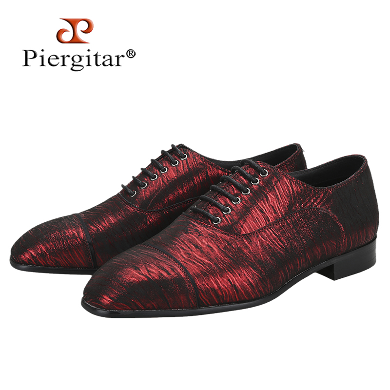 Piergitar 赤と黒のストライプのエンボス加工シープス - Men Shoes Red Tape のレビューと価格