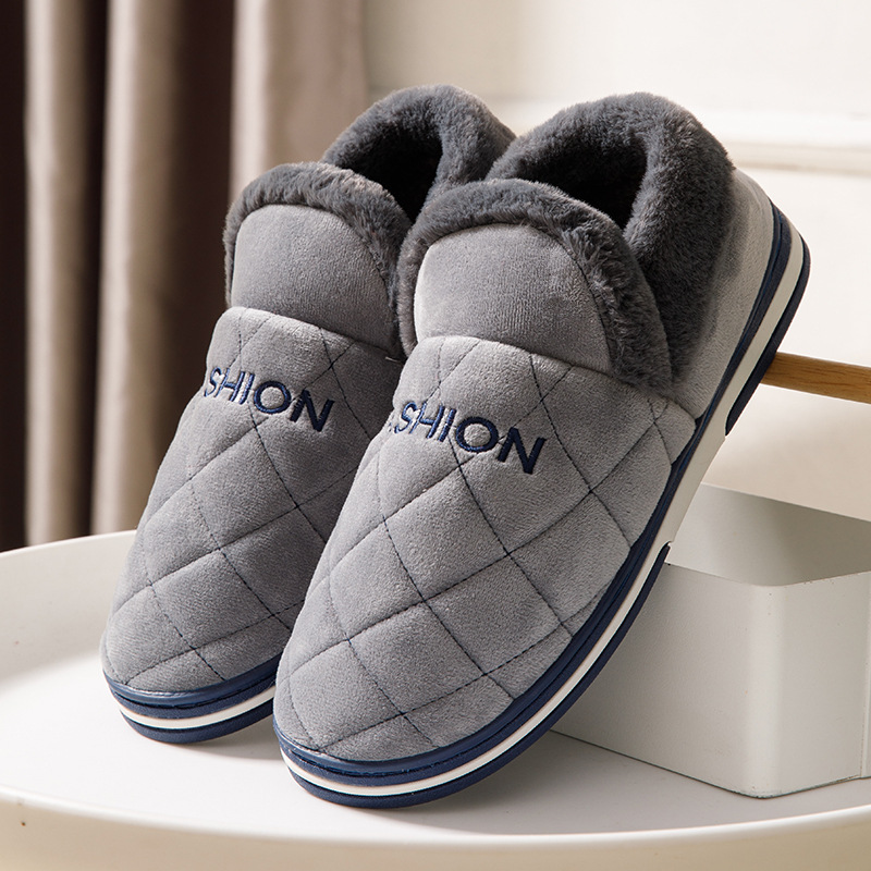 ビッグサイズ 47 48 49 50 男性冬暖かいスリッパ防 - Men'S Shoes Dress Casual のレビューと価格