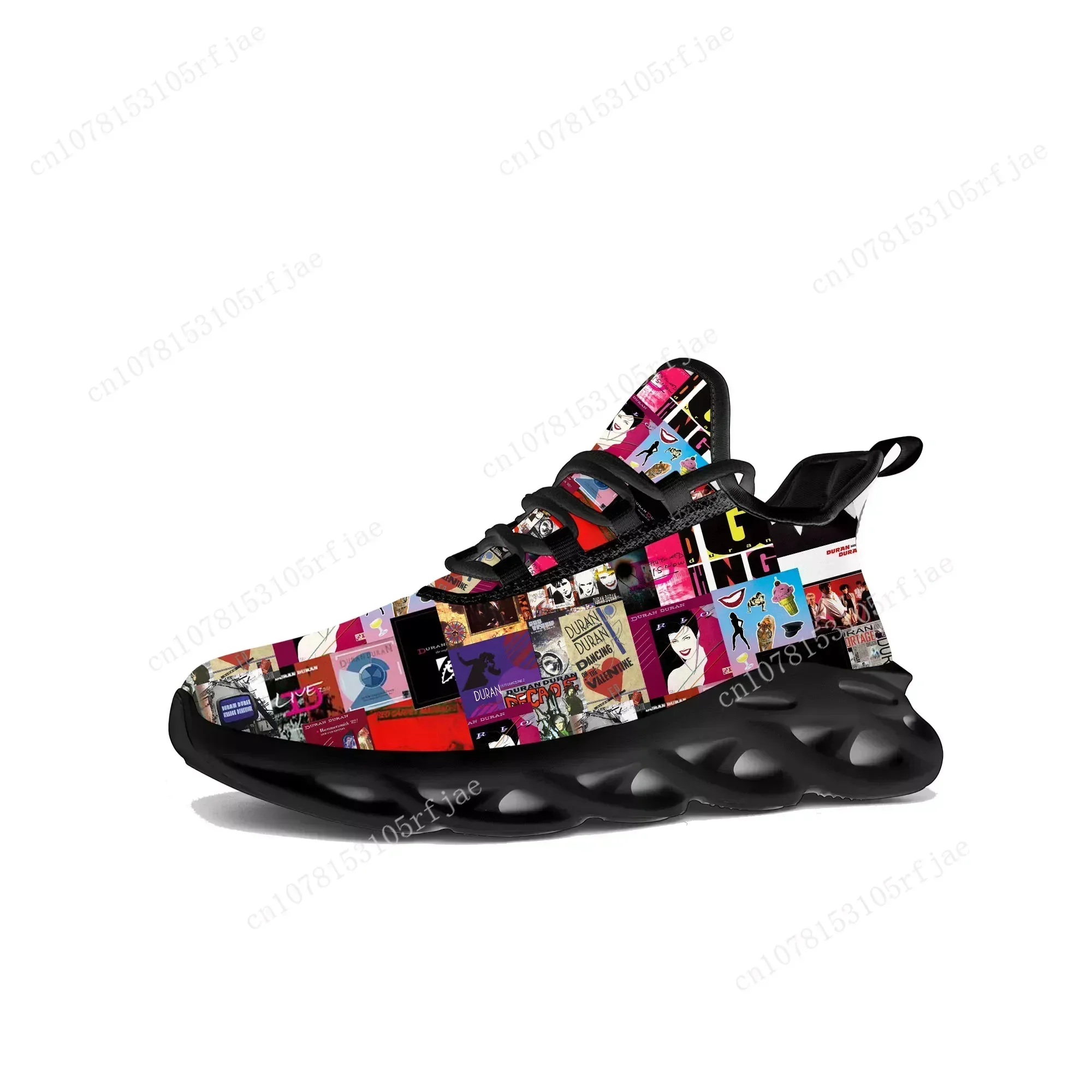 デュランデュラン フラットスニーカー メンズ レディース ダ - Men Shoes Black のレビューと価格
